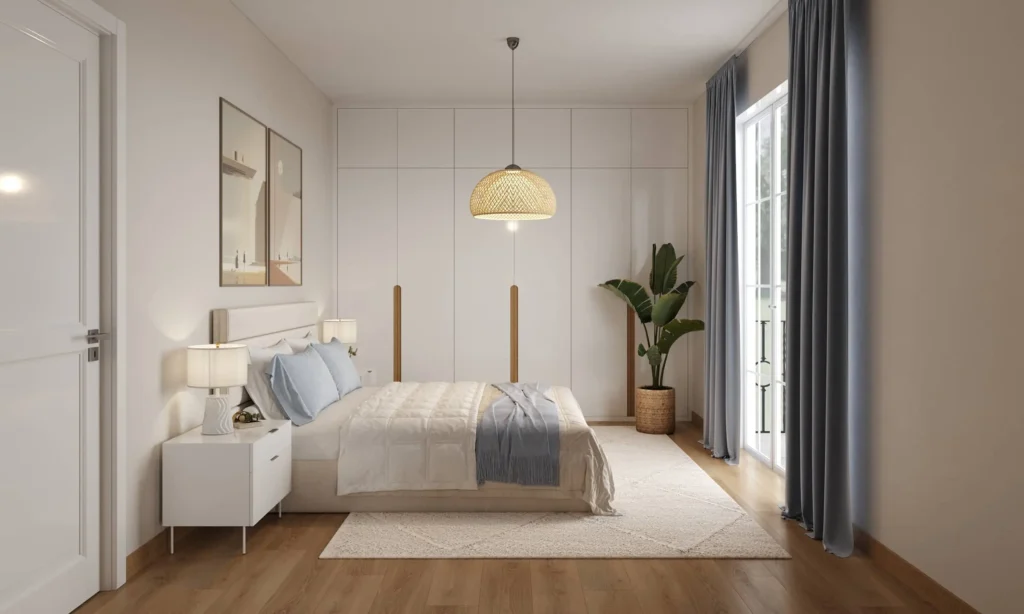 3 bedroom triplex living room 1