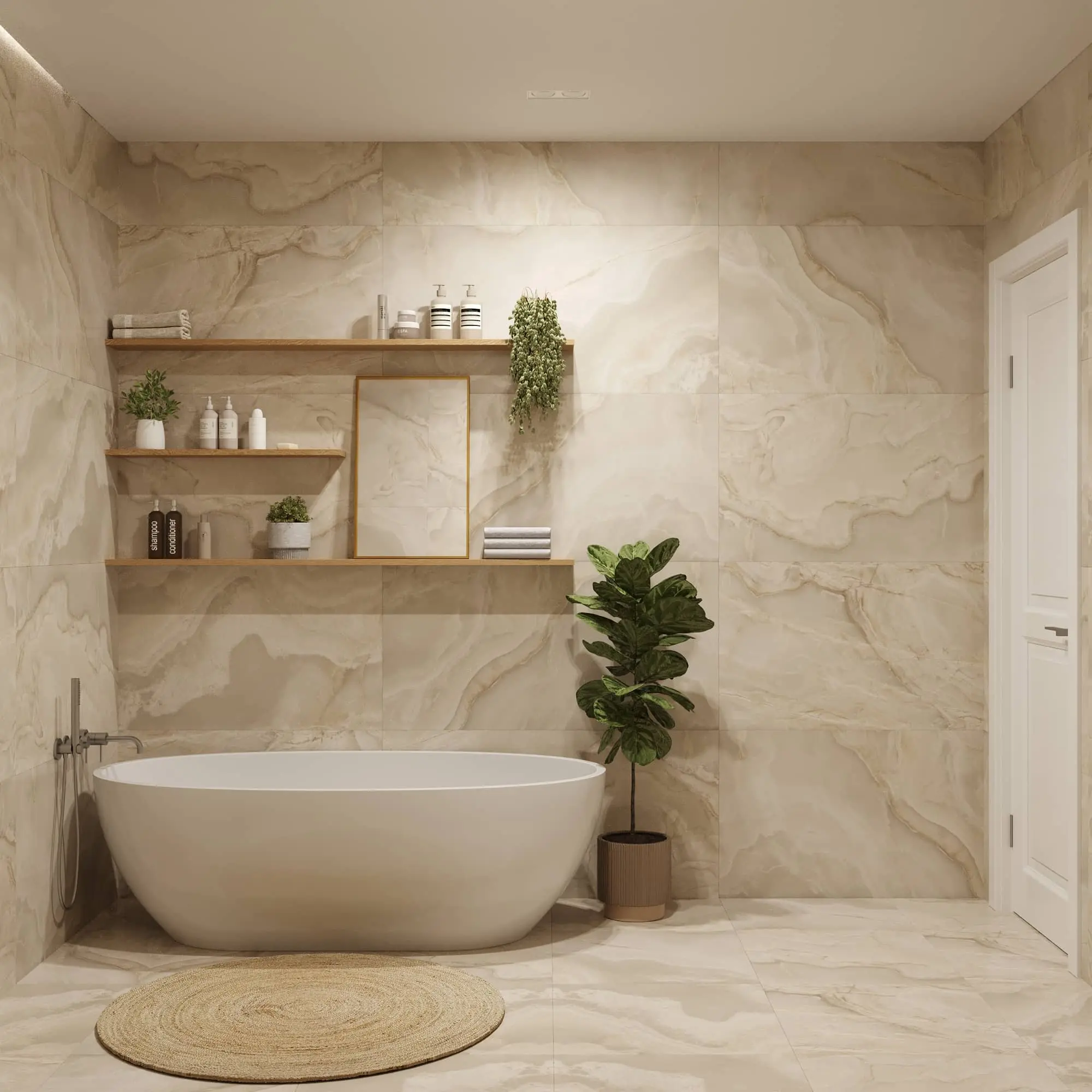 3 bedroom triplex bathroom